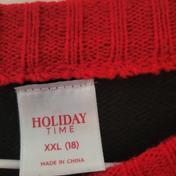 Kids ugly Christmas sweater XXL 18 - Picture 2 of 3